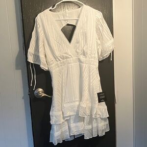 Lulu's White Maxi Dress